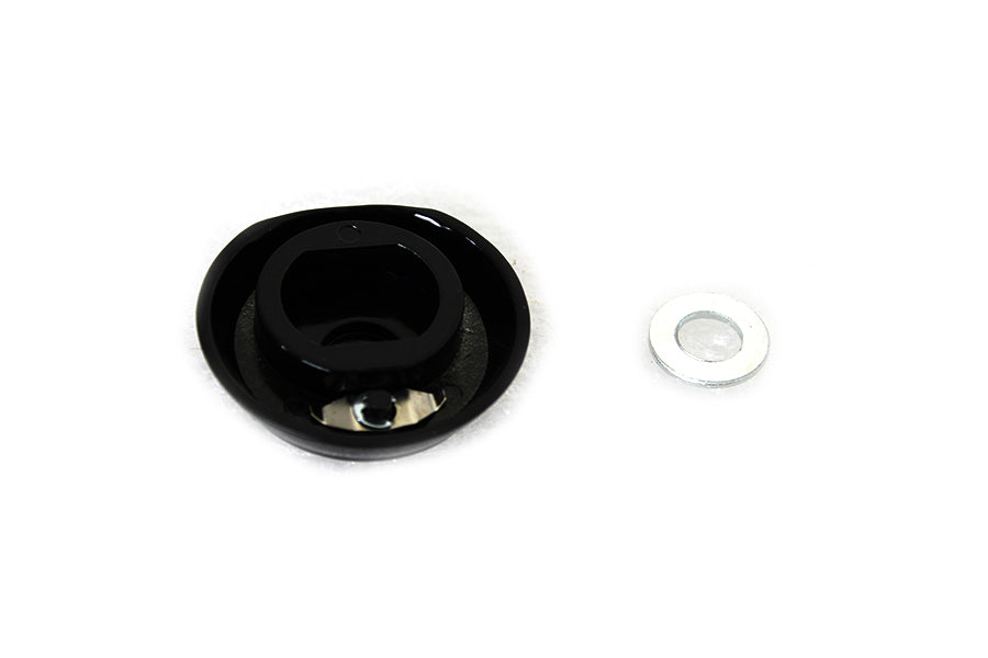 VTwin Tour Pak Black Lock Cover 1988-2013 Harley Touring FLTR FLHTC FLHT