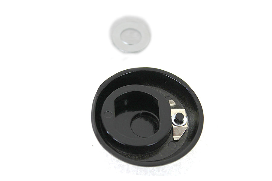 VTwin Tour Pak Black Lock Cover 1988-2013 Harley Touring FLTR FLHTC FLHT
