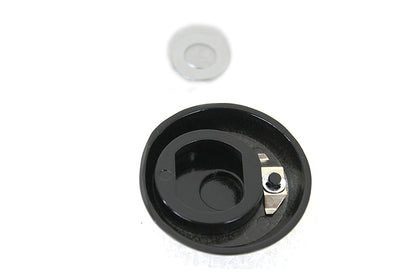 VTwin Tour Pak Black Lock Cover 1988-2013 Harley Touring FLTR FLHTC FLHT