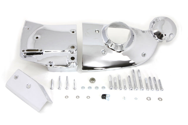 Vtwin Chrome Cam Sprocket Cover Kit for 1983-1990 Harley Davidson Sportster XL