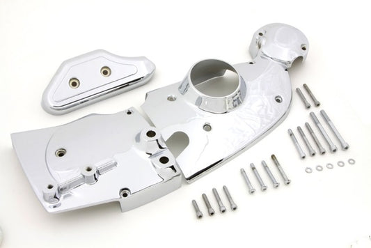 Vtwin Chrome Cam & Sprocket Master Cover Kit 1980 Harley Davidson Sportster XL