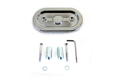 Vtwin Chrome Voltage Regulator Cover fits 1991-2003 Harley Davidson Dyna FXD