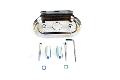 Vtwin Chrome Voltage Regulator Cover fits 1991-2003 Harley Davidson Dyna FXD