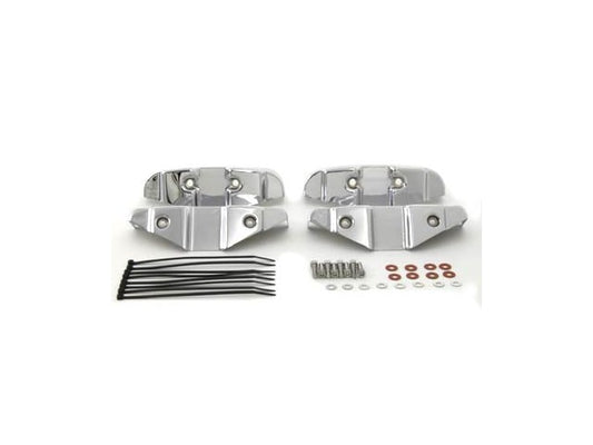 Vtwin Rocker Box Chrome Dress Covers for 1986-2003 Sportster Xl 1200 883