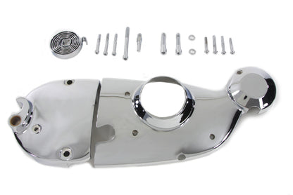 Vtwin Chrome Cam Sprocket Cover Kit for 1971-1976 Harley Sportster Ironhead XL
