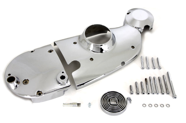 Vtwin Chrome Cam and Sprocket Cover Kit 1977-1978 Harley Davidson Sportster