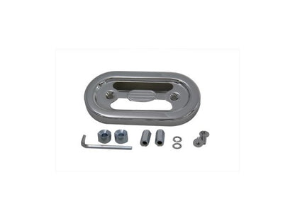 Vtwin Chrome Voltage Regulator Cover fits 1989-1999 Harley FXST FLST Softail