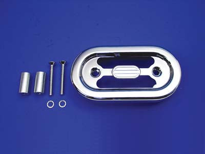 Vtwin Chrome Voltage Regulator Cover fits 1991-2003 Harley Davidson Dyna FXD