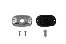 VTwin Chrome Rear Master Cylinder Cover fits 2006-2017 Harley Davidson