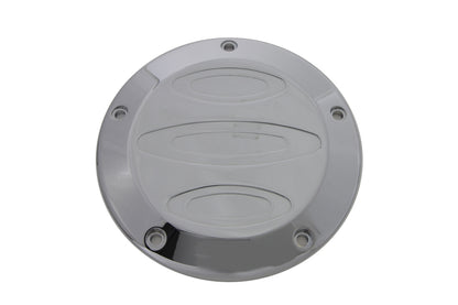 VTwin Chrome 5 Hole Motorcycle Derby Cover 1999-2018 Harley Touring FXST FLT FXD