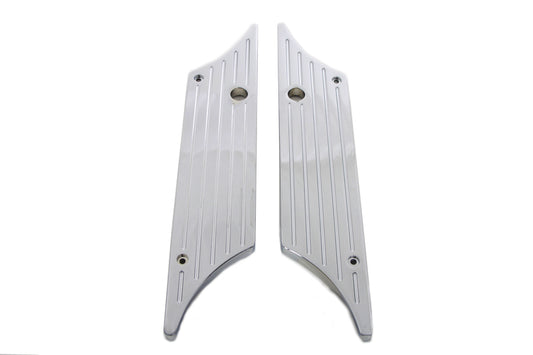 VTwin Wyatt Gatling Winged Saddlebag Face Plates 1993-2013 Harley Touring FLT