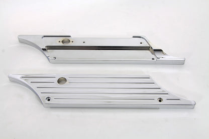 VTwin Wyatt Gatling Winged Saddlebag Face Plates 1993-2013 Harley Touring FLT
