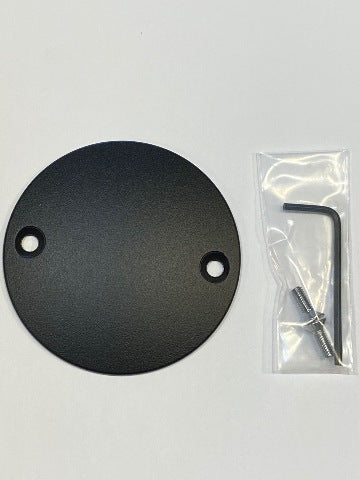 VTwin Black Smooth Domed Ignition Cover 1970-2021 Harley Touring Softail Sportster