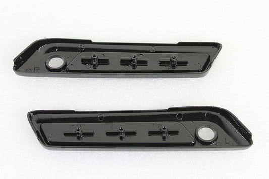 VTwin Wyatt Gatling Rear Saddlebag Latch Hinge Covers 2014-2023 Harley Touring FLT
