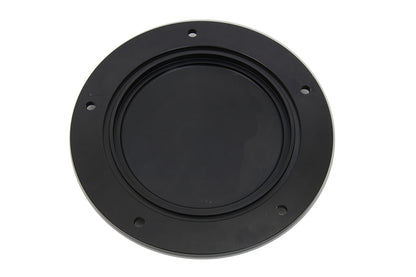V-Twin Black Contrast 5-Hole Motorcycle Derby Cover 1999-2018 Dyna Softail FLT