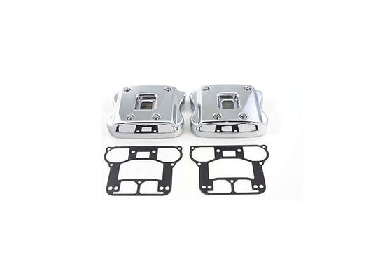 Vtwin Chrome Rocker Box Cover Covers 2004-2006 Harley Sportster XL 1200 883