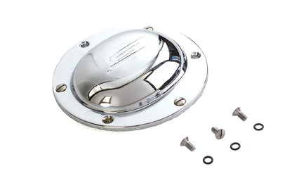 VTwin Early Bird Chrome Motorcycle Derby Cover 1970-1998 Harley Touring FXR FXST