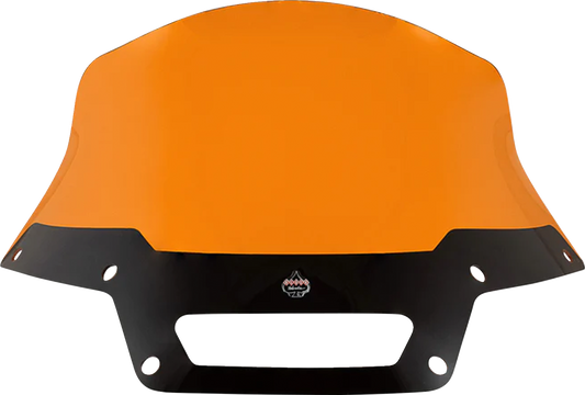 Klock Werks Kolor Flare 8" Orange Windshield 2022-2024 Harley Softail Low Rider