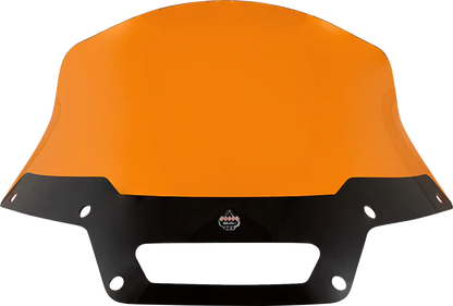 Klock Werks Kolor Flare 8" Orange Windshield 2022-2024 Harley Softail Low Rider