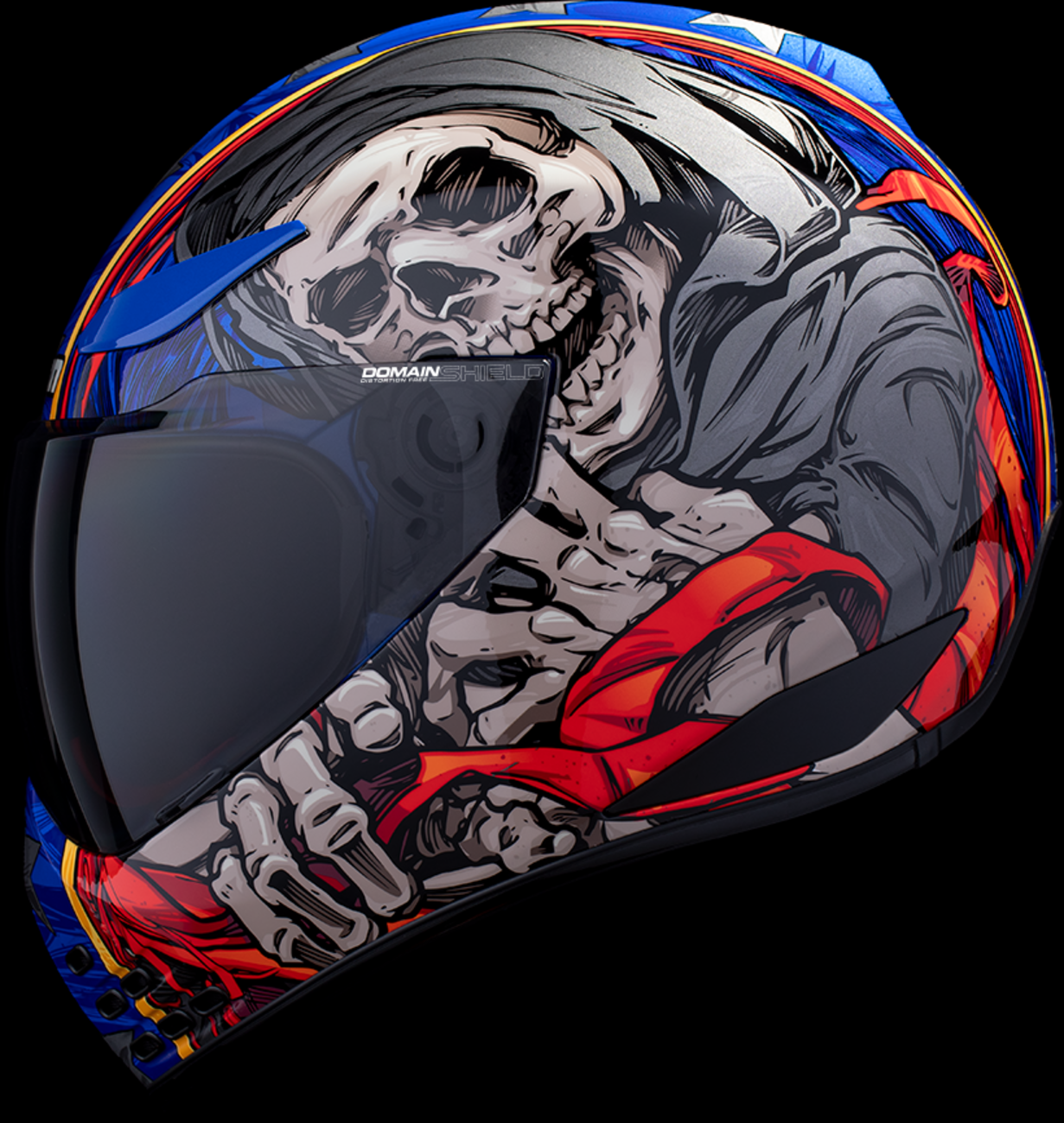 Icon Domain Revere Glory Unisex Adult Motorcycle Street Race Full Face Helmet