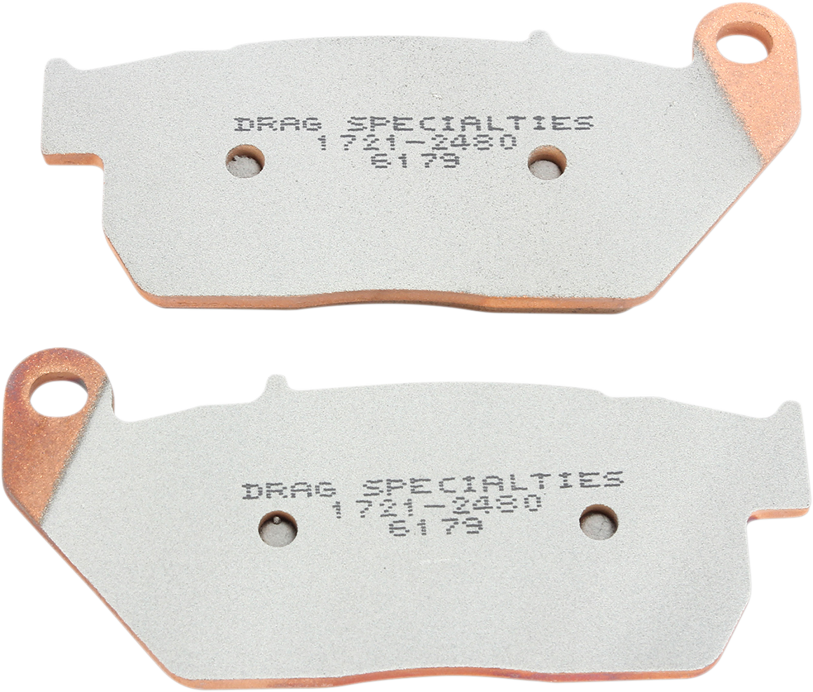 Drag Premium Sintered Metal Front Brake Pad Set for 2004-2013 Harley Sportster