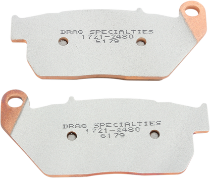 Drag Premium Sintered Metal Front Brake Pad Set for 2004-2013 Harley Sportster