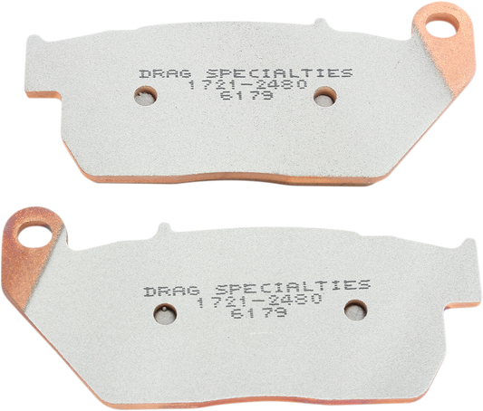 Drag Premium Sintered Metal Front Brake Pad Set for 2004-2013 Harley Sportster
