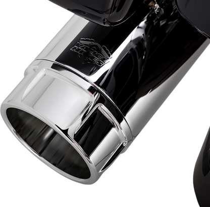 Vance & Hines Torquer 450 Exhaust 4.5" Mufflers for 1995-16 Harley Touring 16673