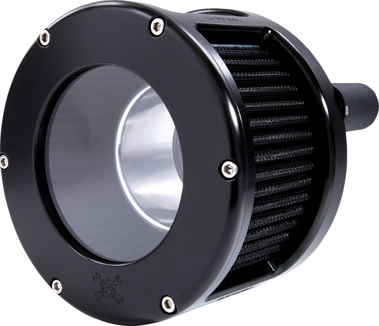 Feuling BA Race Series Clear Black Air Cleaner Kit 17-24 Harley Touring Softail