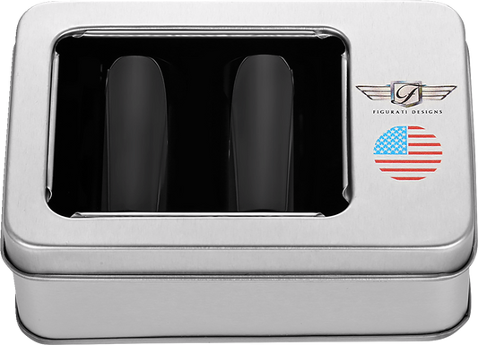 Figurati Designs American Flag Long Magnetic Docking Hardware Covers for Harley