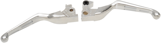 Drag Specialties Slotted Wide Blade Handlebar Levers 2014-2022 Harley Sportster