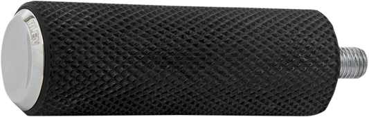 Arlen Ness Fusion Black Chrome Knurled Motorcycle Shift Peg for Harley Davidson