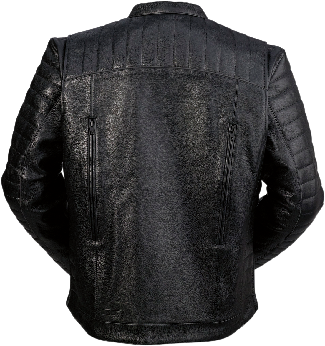 Z1R Artillery Mens Black Leather Motorcycle Riding Street Racing Jacket