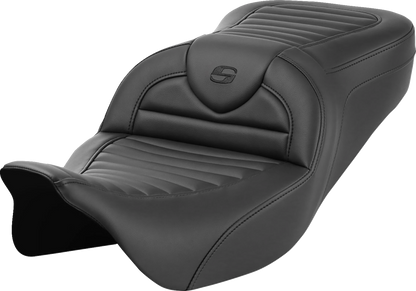 Saddlemen Roadsofa Tuck n Roll Gel Seat for 2008-2025 Harley Touring FLTR FLHX
