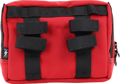 Thrashin Supply Red Motorcycle Handlebar Storage Bag Harley Davidson THB-0015