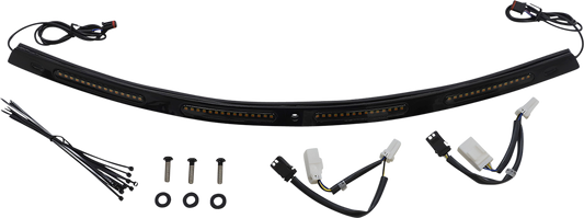 Custom Dynamics LED Windshield Trim 2006-2013 Harley Touring Electra Glide FLHX