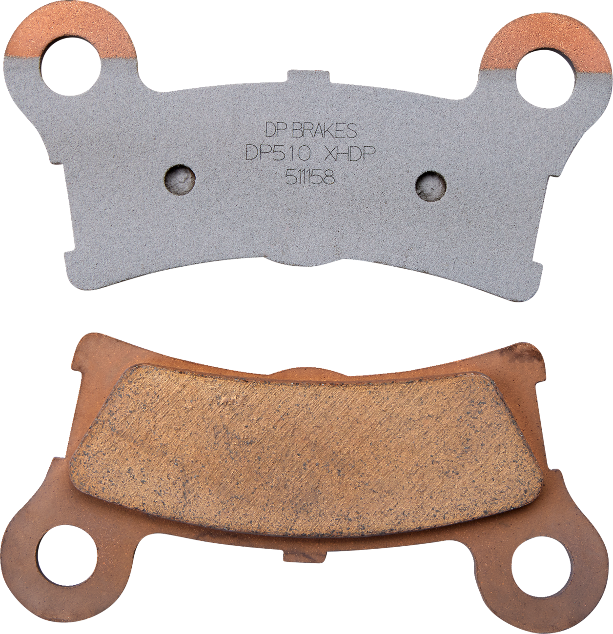 Dp Brakes Sintered Metal Rear Brake Pad Set for 2009-13 Harley FLHTCUTG Trike