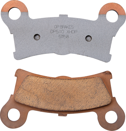 Dp Brakes Sintered Metal Rear Brake Pad Set for 2009-13 Harley FLHTCUTG Trike