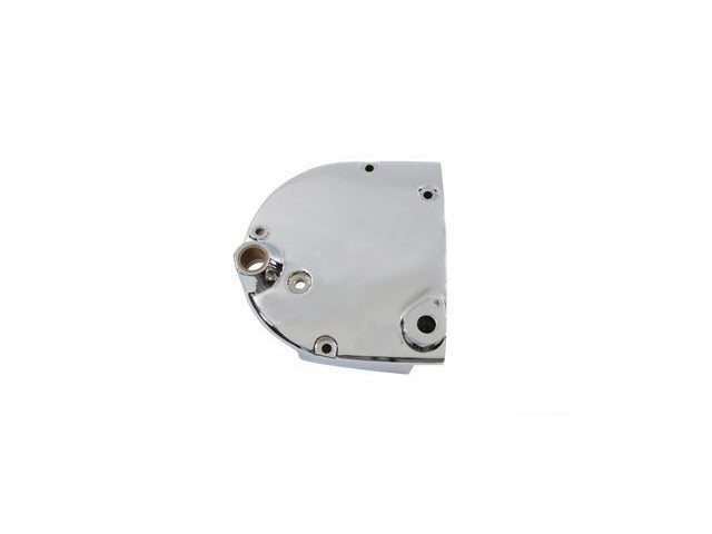 VTwin Chrome Sprocket Cover & Stud Hole fits 1977-78 Harley Sportster Kick Start