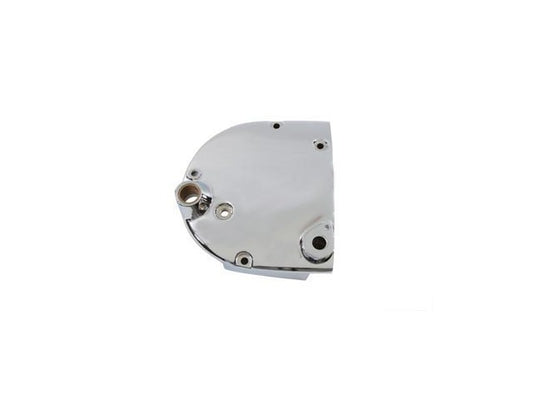 VTwin Chrome Sprocket Cover & Stud Hole fits 1977-78 Harley Sportster Kick Start