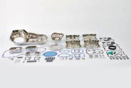 Vtwin Chrome Engine Dress Up Kit 2001-2006 Harley Davidson Softail FXST FLST
