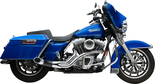 Trask Up Yours 2-1 Chrome Exhaust System fits 1999-2016 Harley Touring TM-5740CH