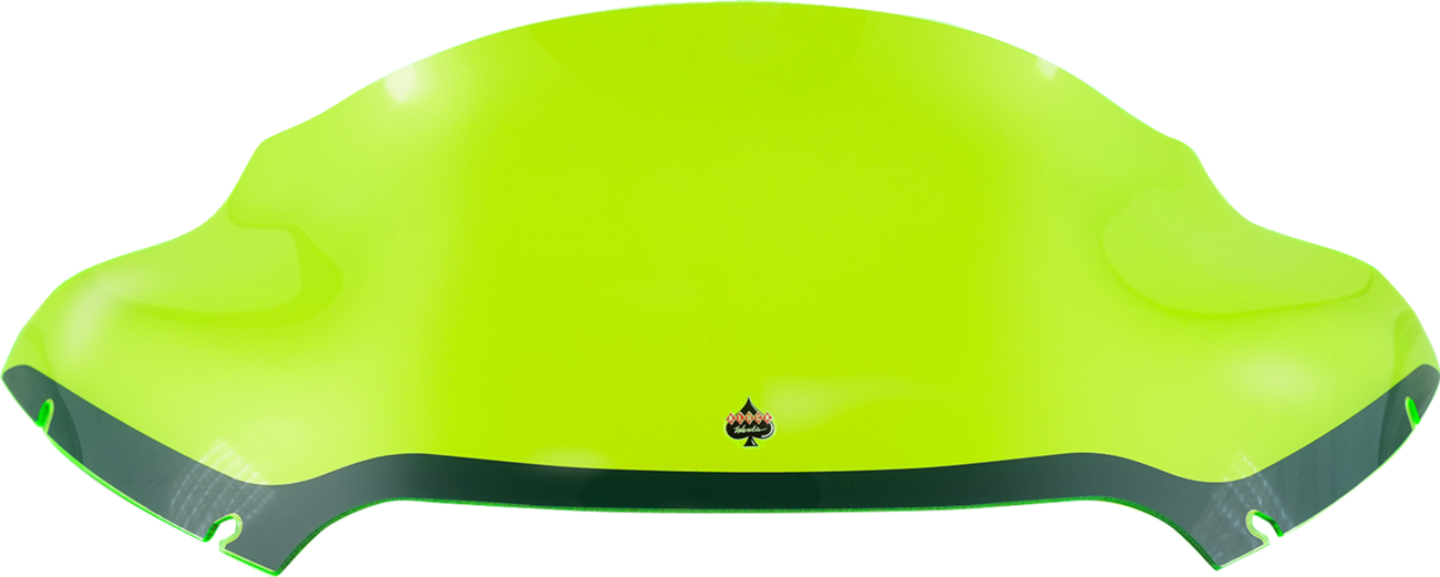 Klock Werks Kolor Flare 9" Green Ice Windshield 2015-2023 Harley Road Glide FLTR