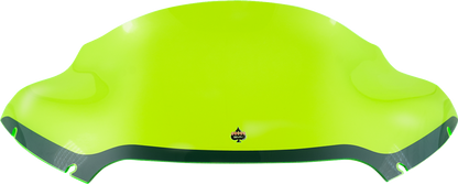 Klock Werks Kolor Flare 9" Green Ice Windshield 2015-2023 Harley Road Glide FLTR
