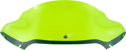 Klock Werks Kolor Flare 9" Green Ice Windshield 2015-2023 Harley Road Glide FLTR
