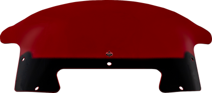 Klock Werks 9" Red Flare Windshield fits 2025-2026 Indian Powerplus Models