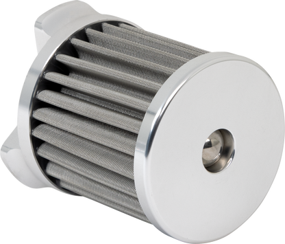 PC Racing Flo Polished Reusable Oil Filter fits 1984-2026 Harley Touring Softail