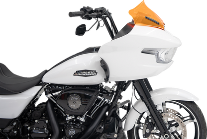 Klock Werks Kolor Flare 10" Orange Ice Windshield for 2023-25 Harley Road Glide