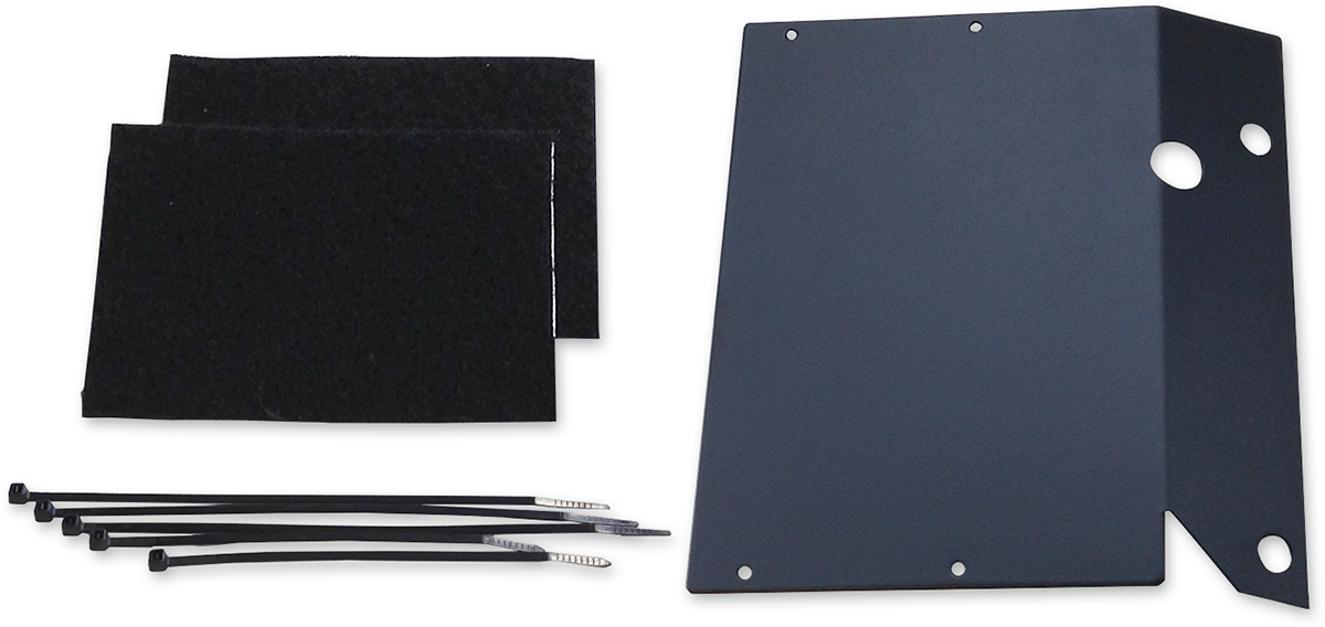 Hogtunes 2-Channel Amplifier Adapter Plate Mount Kit for 1998-2013 Harley FLTR