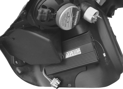 Hogtunes Motorcycle Fairing Amplifier Adapter Mount 1998-2013 Harley Road Glide
